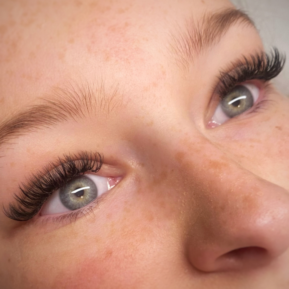 Hybrid Lash Extensions at Celadon Esthetics in Meridian, ID
