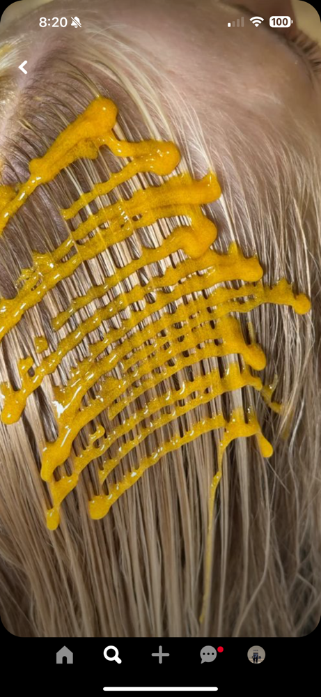 All over toner + Haircut