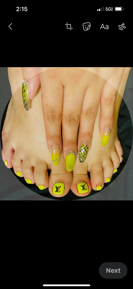 Acrylic/Gel Polish Toes at BEAUTY by CHRYSTINA in Albuquerque, NM