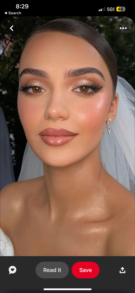 Bridal makeup