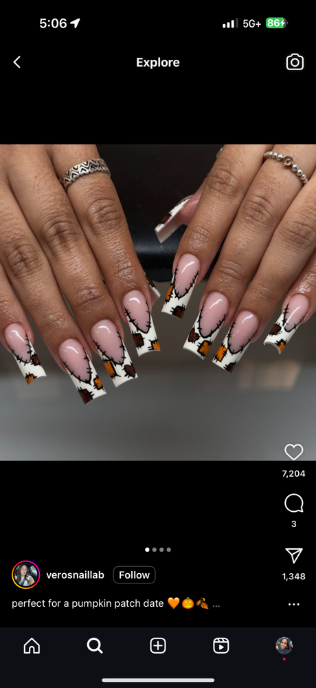Specialty Nail Design at Hair N Nails By La in Loganville Ga, GA