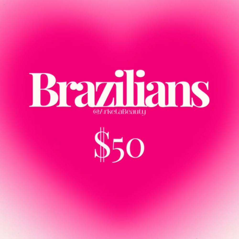 Brazilian Wax + FREE Underarm Wax