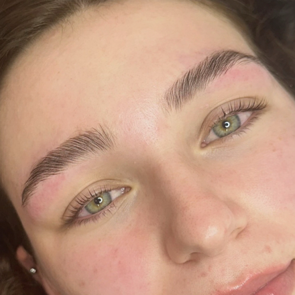 Eyebrow Lamination at Golden Glow Esthetics in Breckenridge, TX