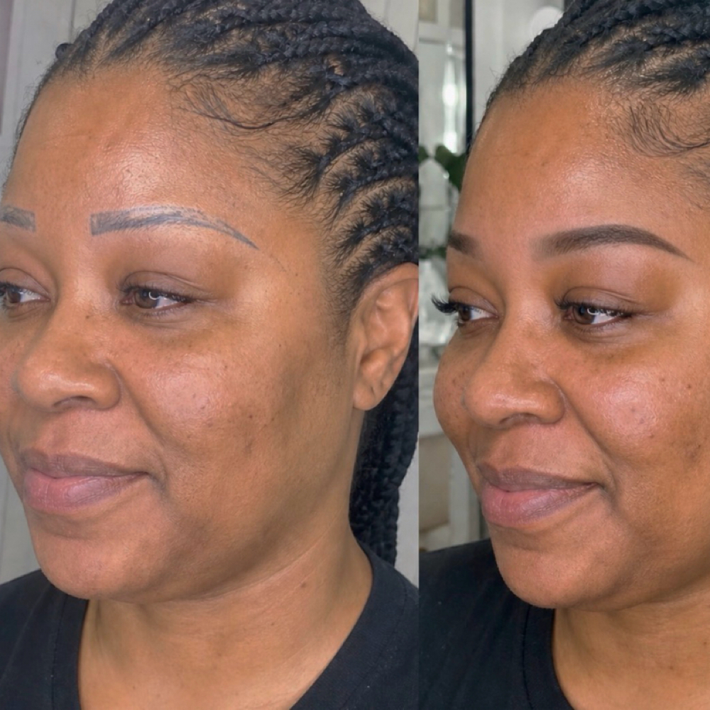 Old Tattooed Brows Cover-up(add-on) at OPALITE NAILS & SPA in Charlotte, NC