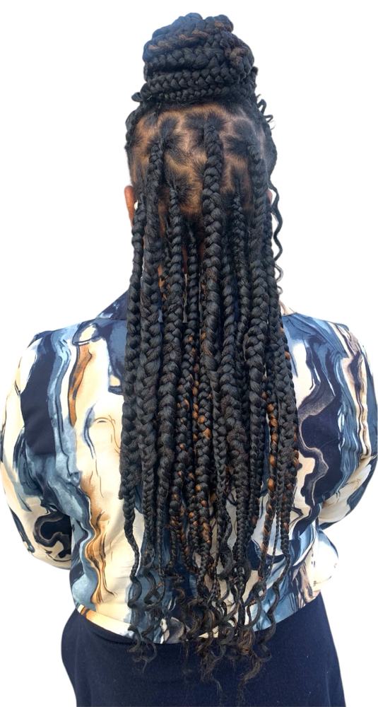 Braids Over Locs