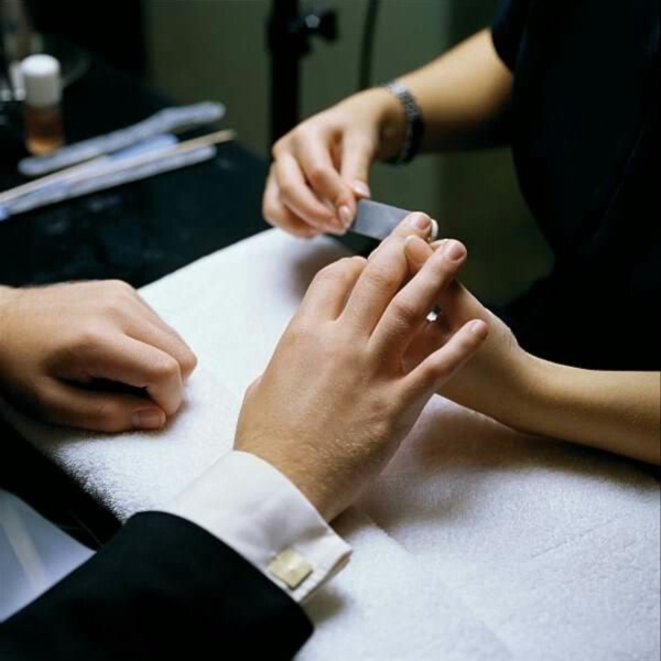Men Manicures at OPALITE NAILS & SPA in Charlotte, NC