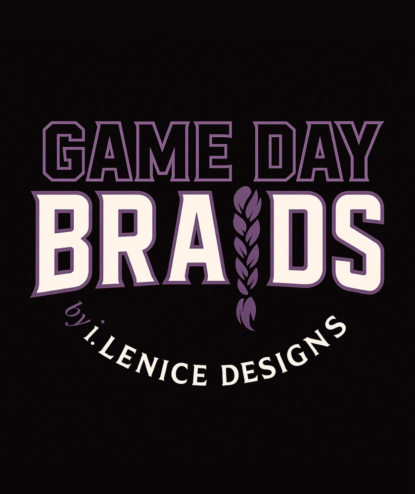 Game Day Braids x I.Lenice Designs at I.Lenice Designs in Mableton, GA