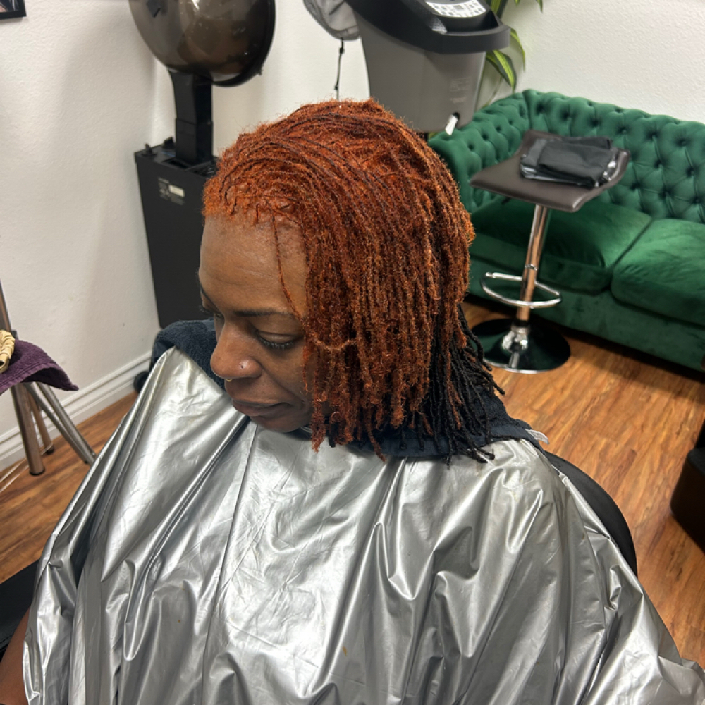 Color My Locs at Eva the Style Diva in Moreno Valley, CA