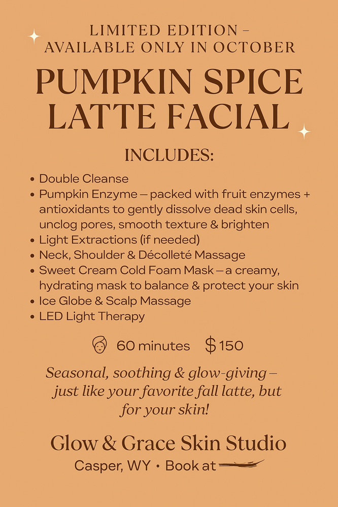 Pumpkin latte Treatment special
