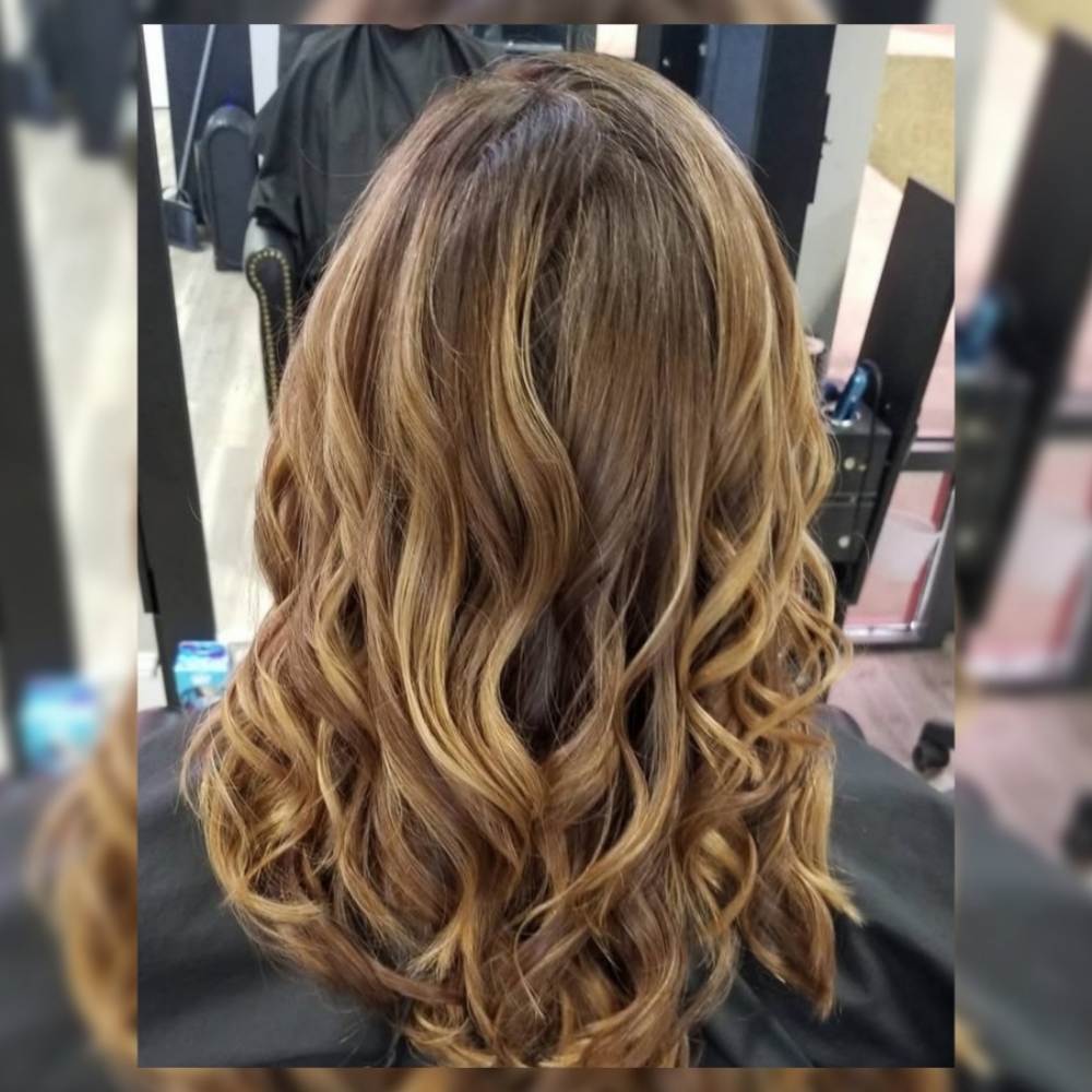 Balayage at Chromatic Studios in Spring, TX