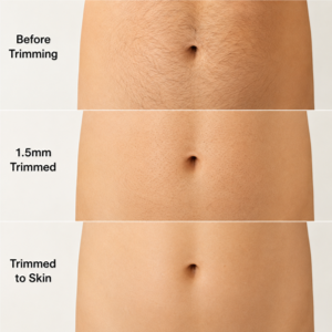 Belly/Quarter Chest Trimming at Salon Bellarosa of Richland in Richland Wa, WA