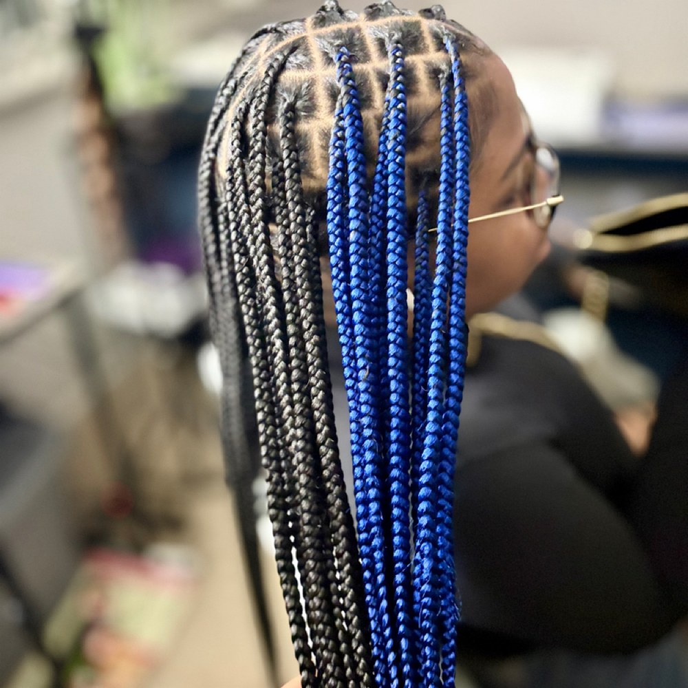 Medium Princess Knotless at Shayna Alexandria Hair Therapy in Ann Arbor, MI