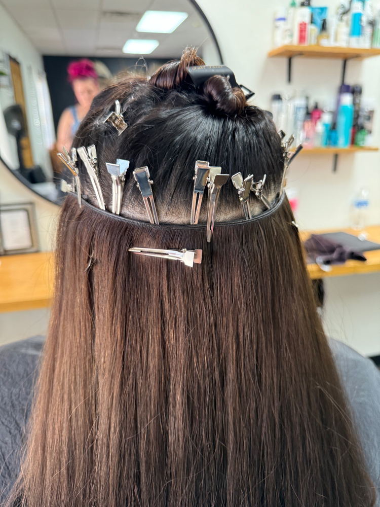 Weft Extension Removal