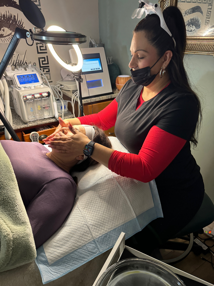 Deep cleaning with extraction/limpi