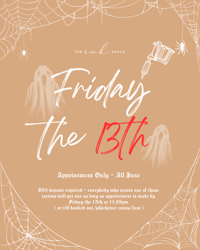 Friday The 13th - Book Here!