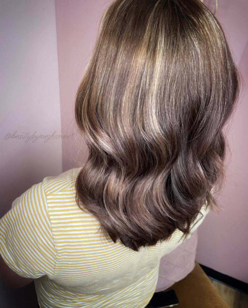 Highlight with Color and Haircut