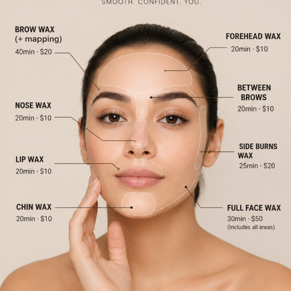 Facial Waxing at Infiniteglowspa in Mesquite, TX