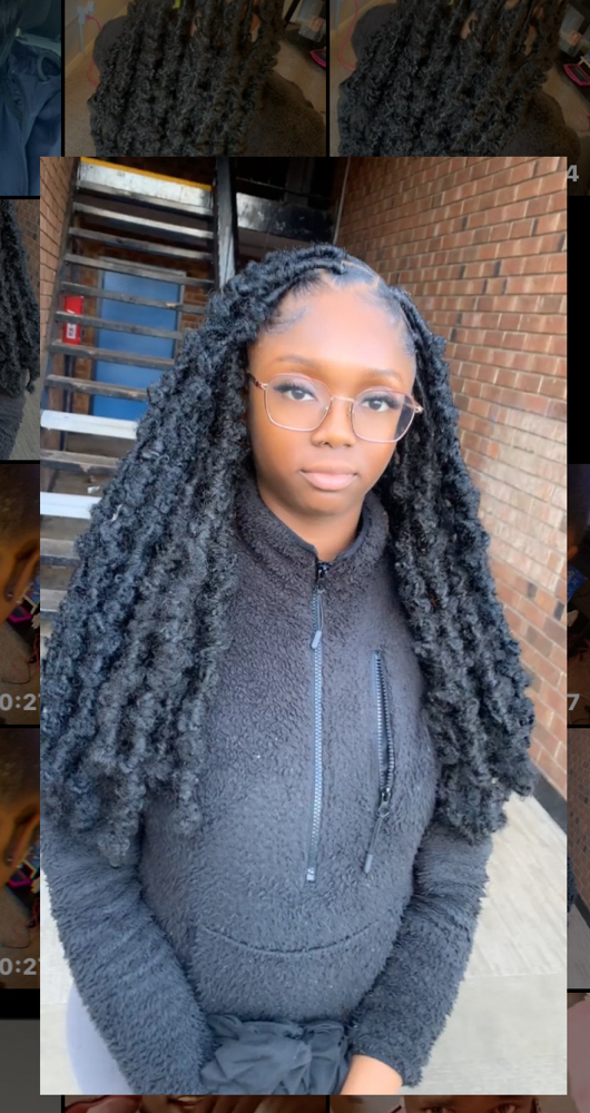 MID-BUTTERFLY LOCS🦋