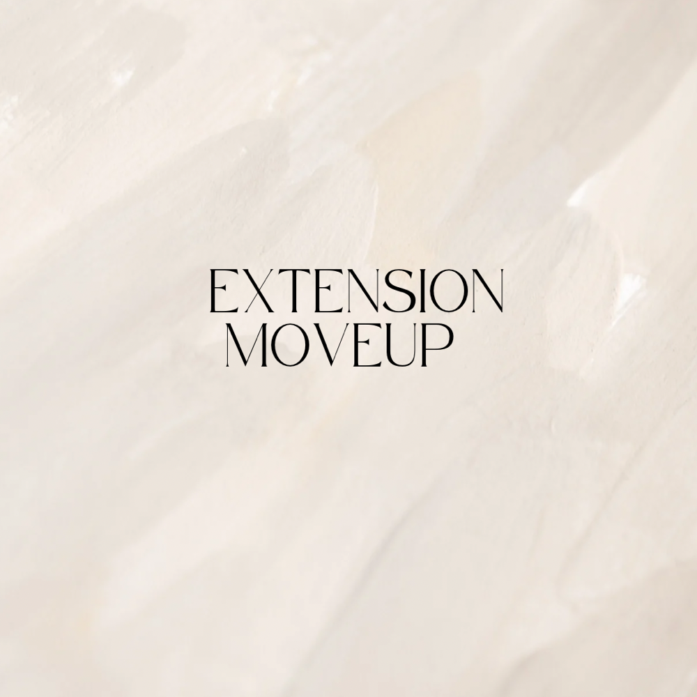 Extension Moveup 1 Row