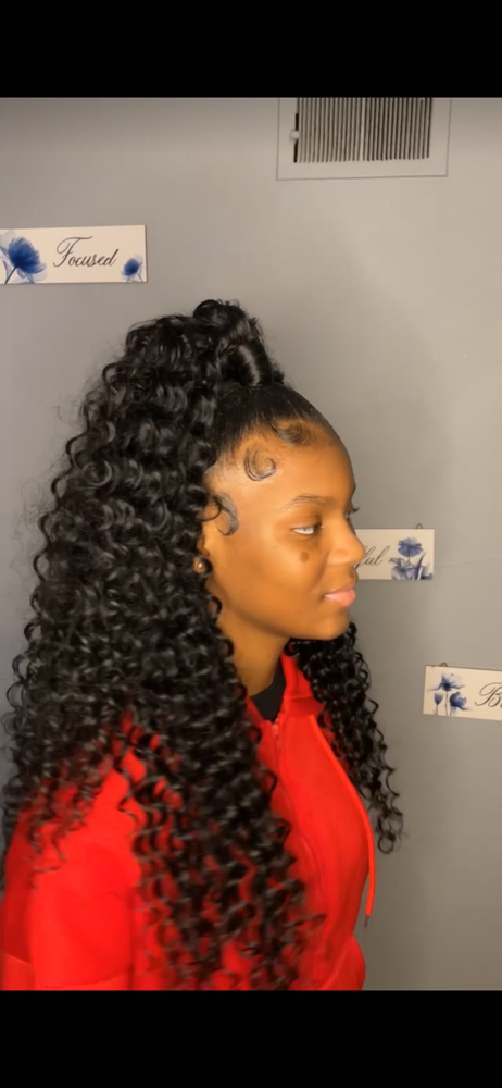 Half Up Half Down Sew Inn