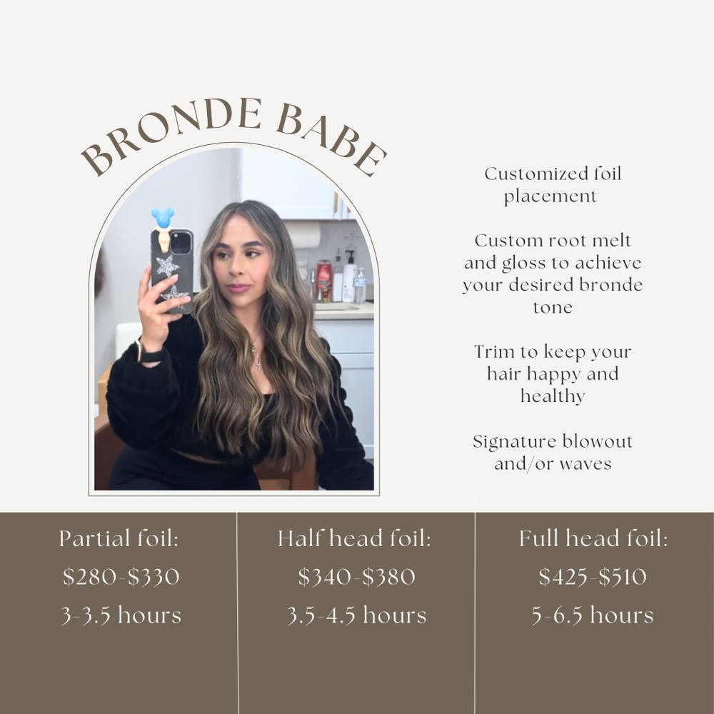 Bronde babe