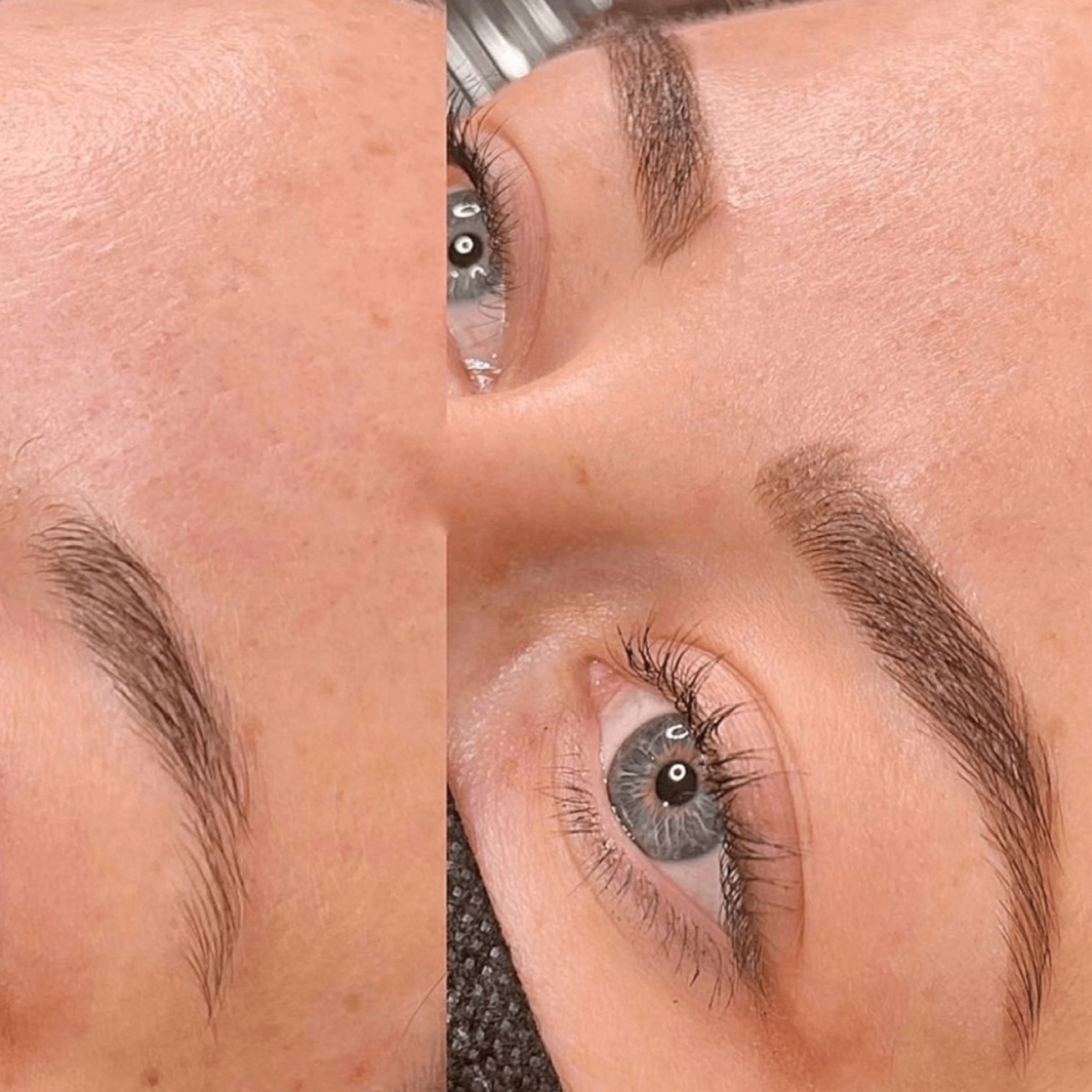 Brow makeover at Queen P Paris in Clifton, NJ