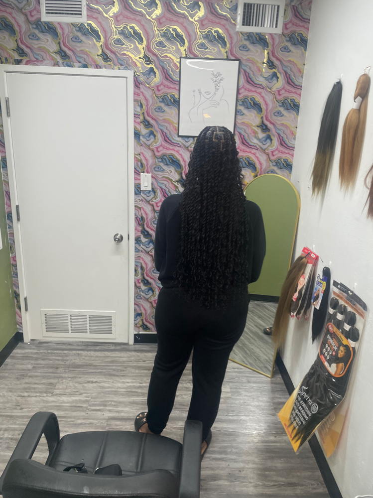 Large Boho Island Twist