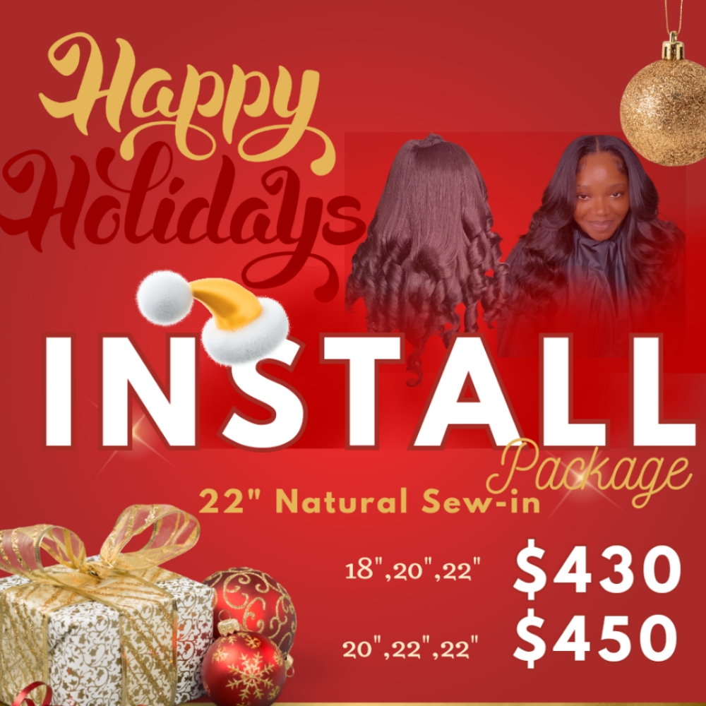 Holiday Install Package at Heavenly Styles of LaBriana in Glenwood, IL