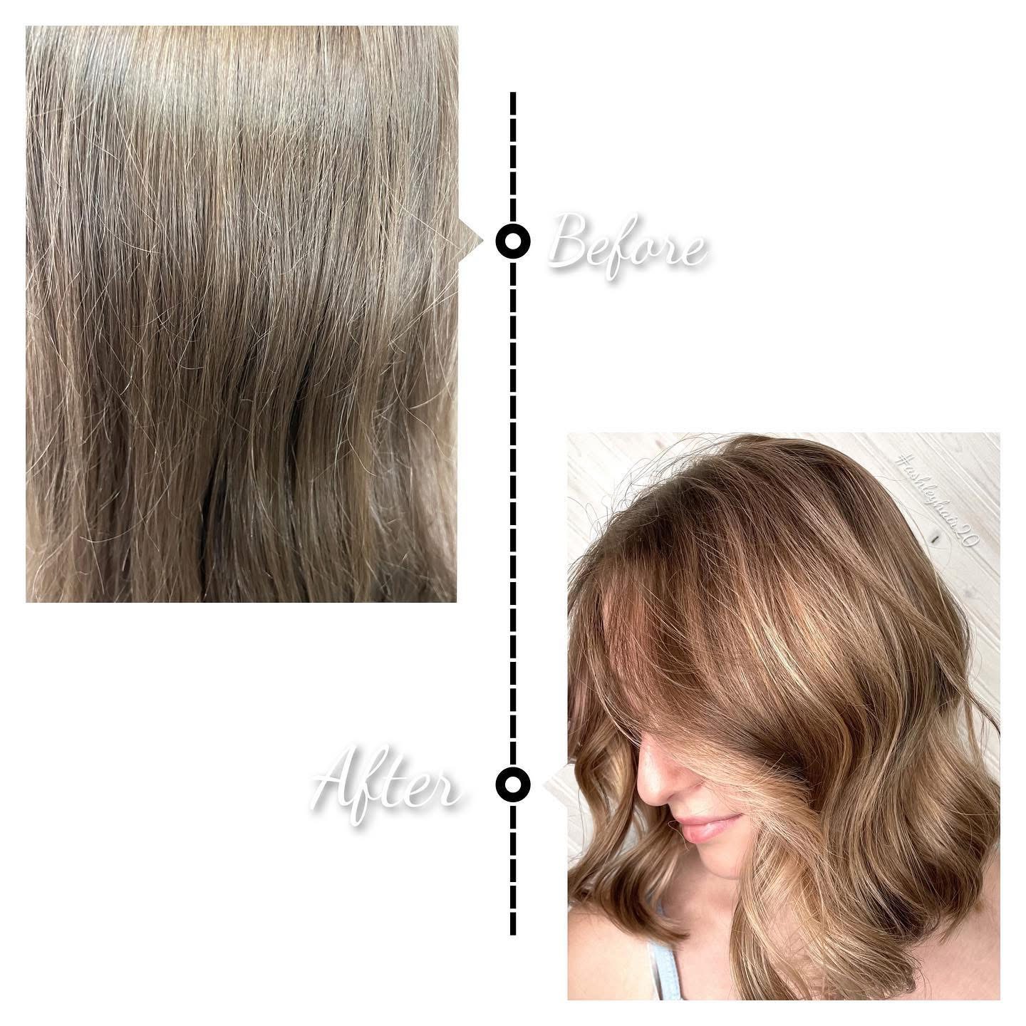Woman’s wash and cut