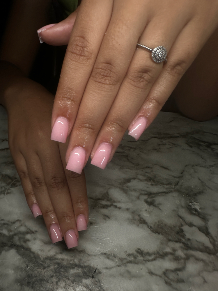 Acrylic Nail Overlay