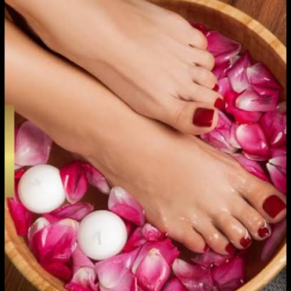 Essential Pedicure+reg Polish at NW Nails & Spa in Portland, OR