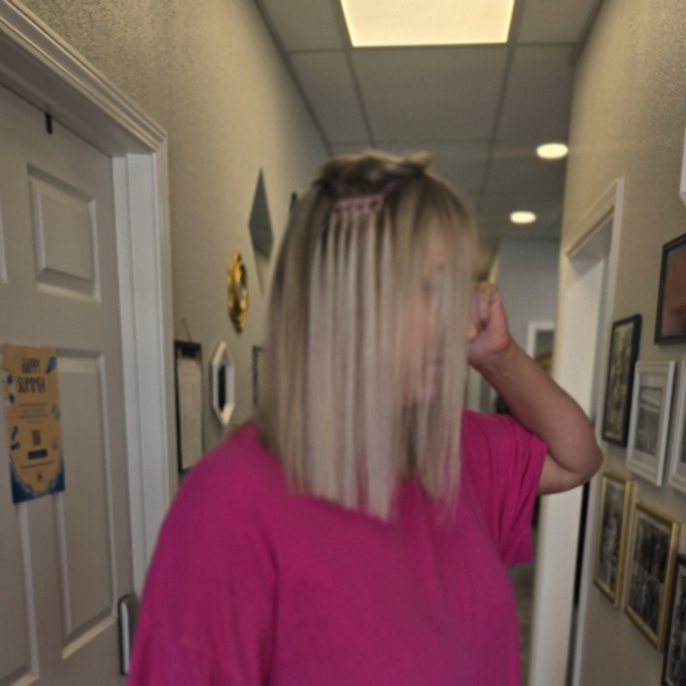 K-tip Volume Install at Blonding & Extensions with Latisha in Andover, KS