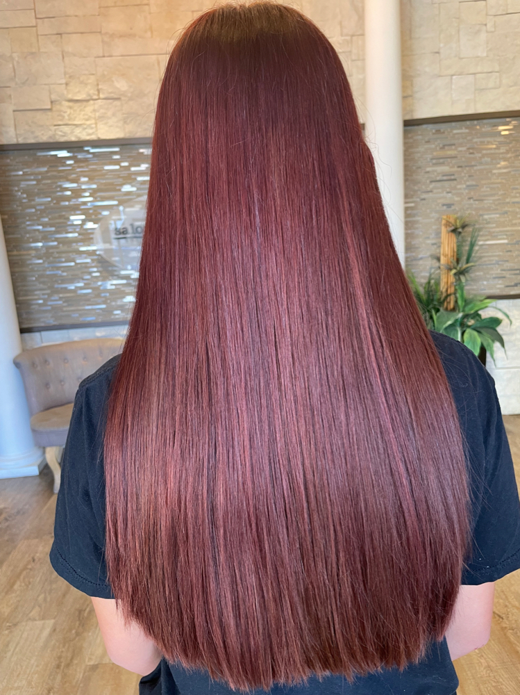 All Over Color at Delilah Designs - The Art Of Hair in Corpus Christi, TX