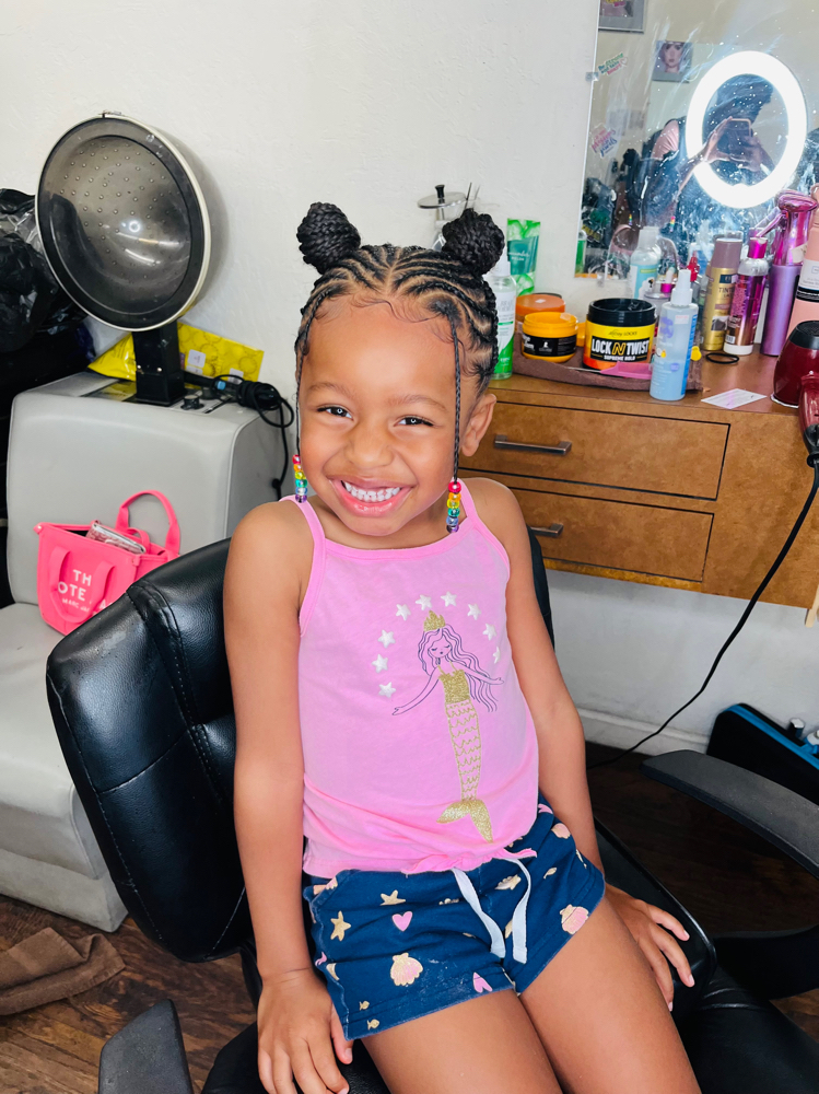 Kid Styles No Hair Added