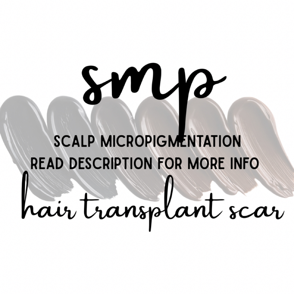 SMP Hair Transplant Scar