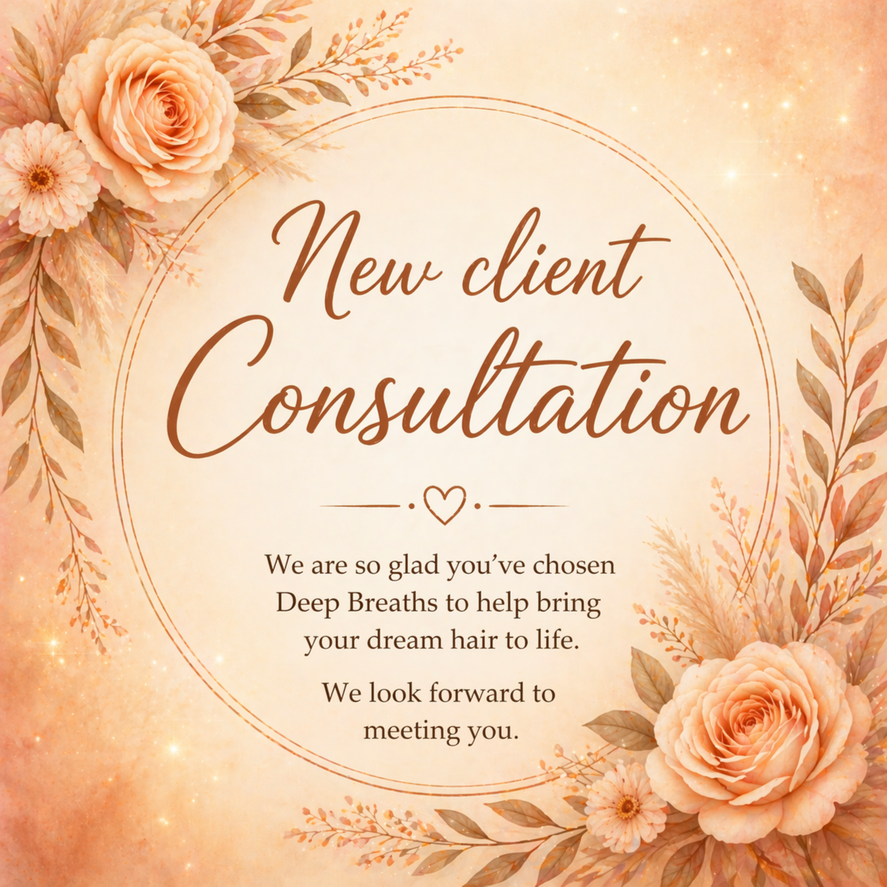 New Client Consultation Fee (hair) at Deep Breath Salon & Holistic Center in Western Cranston, RI