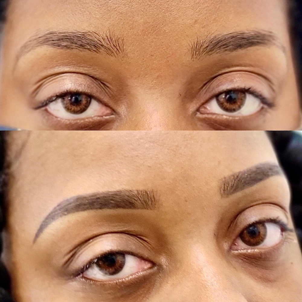 Microshaded Brows