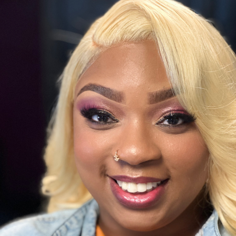 Makeup- basic face at Beauty Rhon-Da-Show in Memphis, TN
