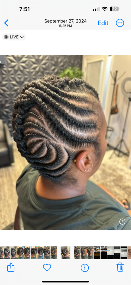 Customized Updos - 🚫4:30 appt