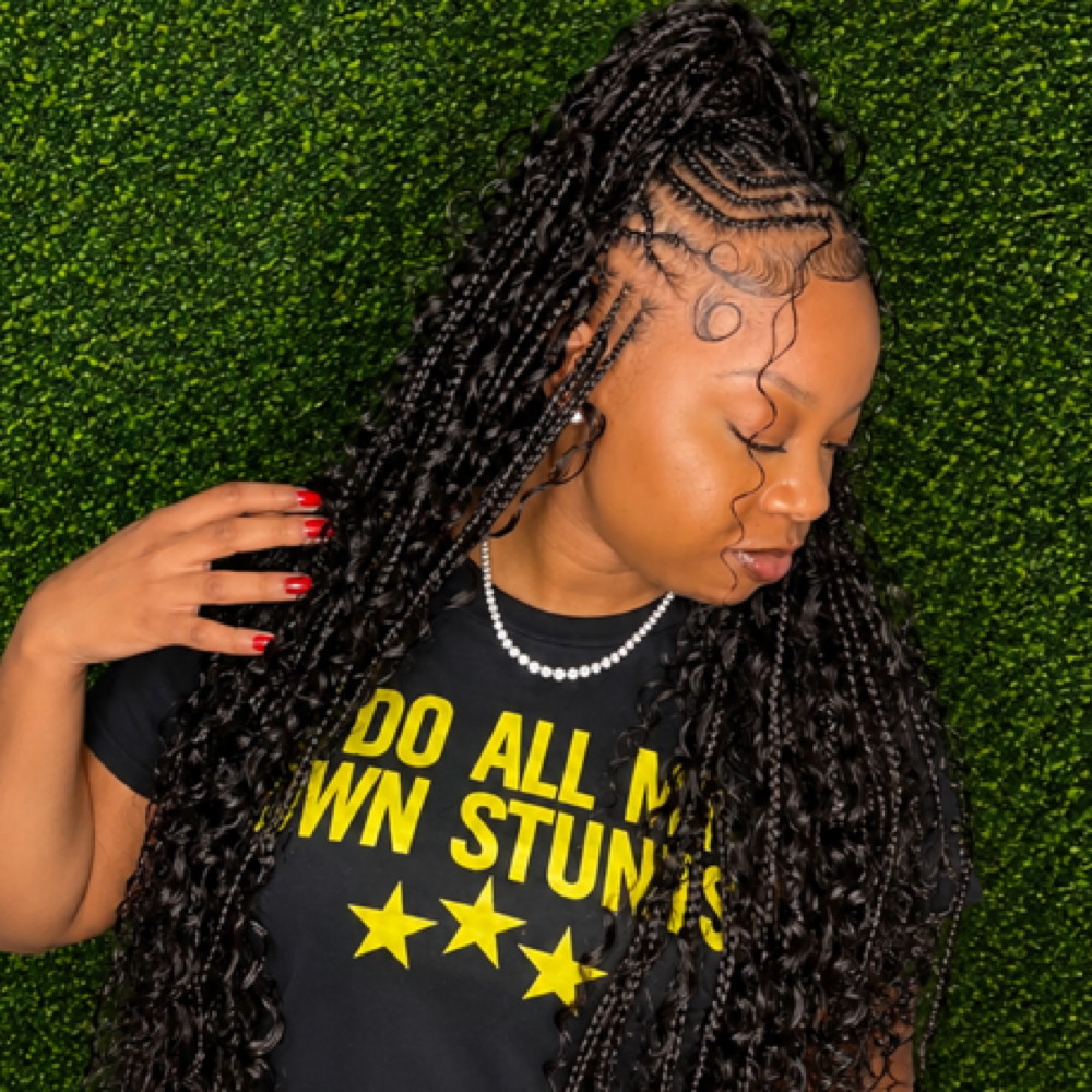 boho fulani at YolesBeautyMark in fort pierce, FL