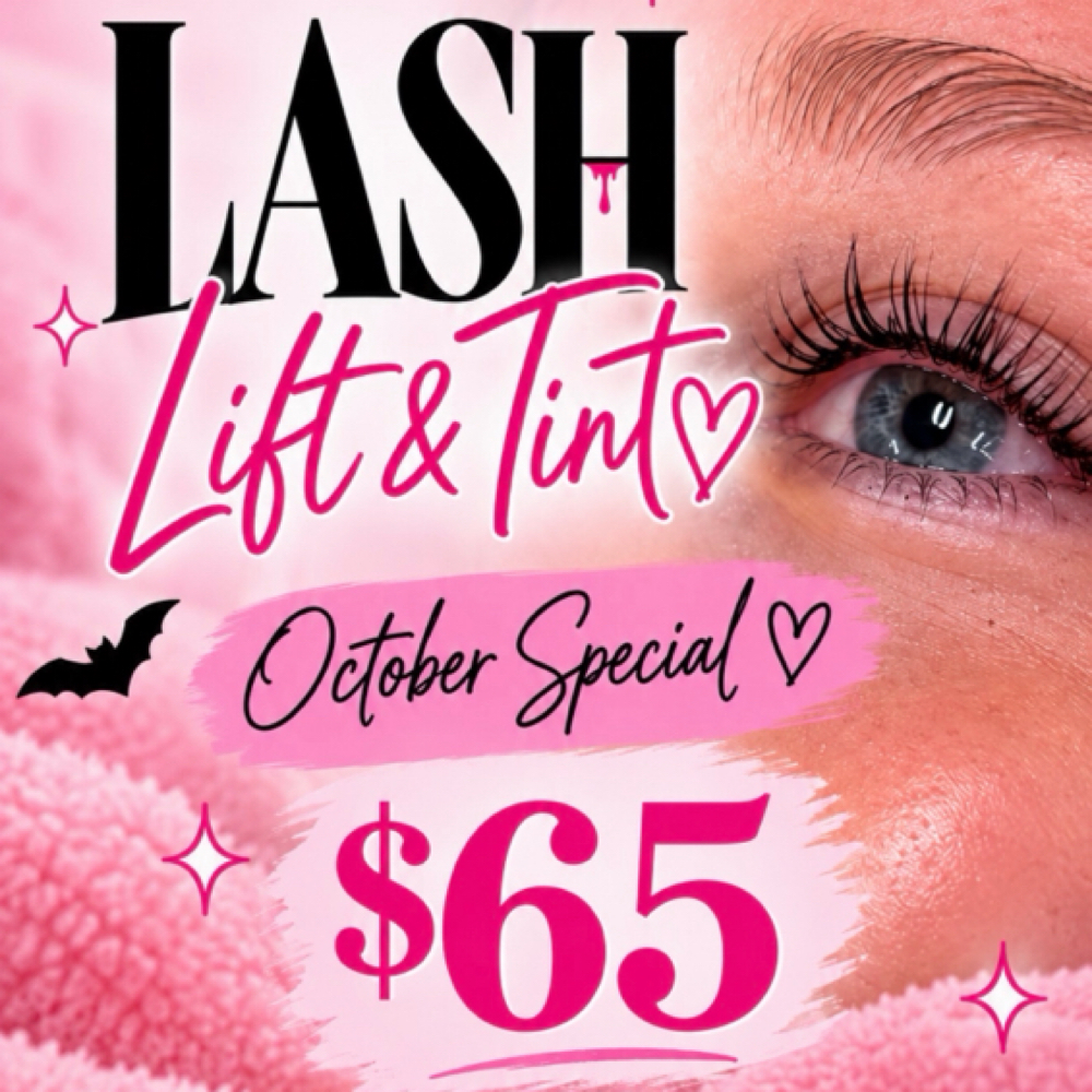 October- Lash lift & tint at M.LO aesthetics + wellness in Waukesha, WI