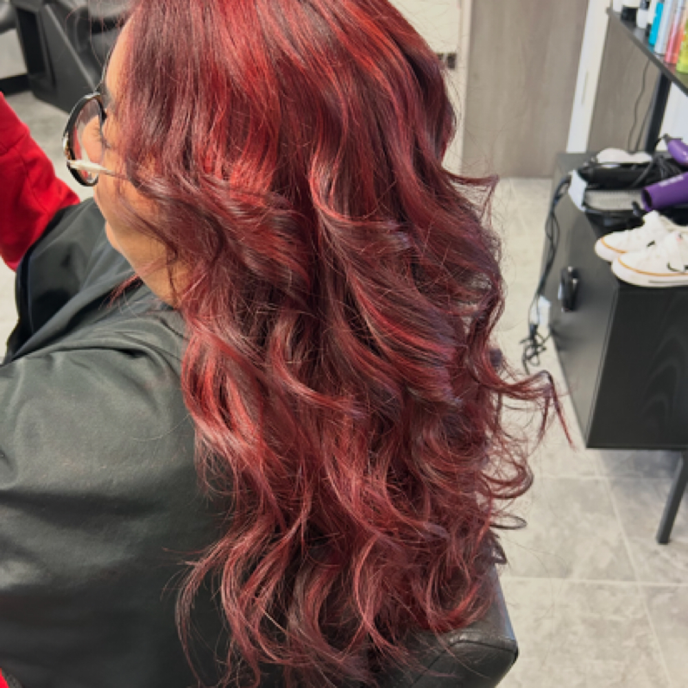 Vivid Color with Rebecca at Grand Ave Beauty Co. in Beloit, WI