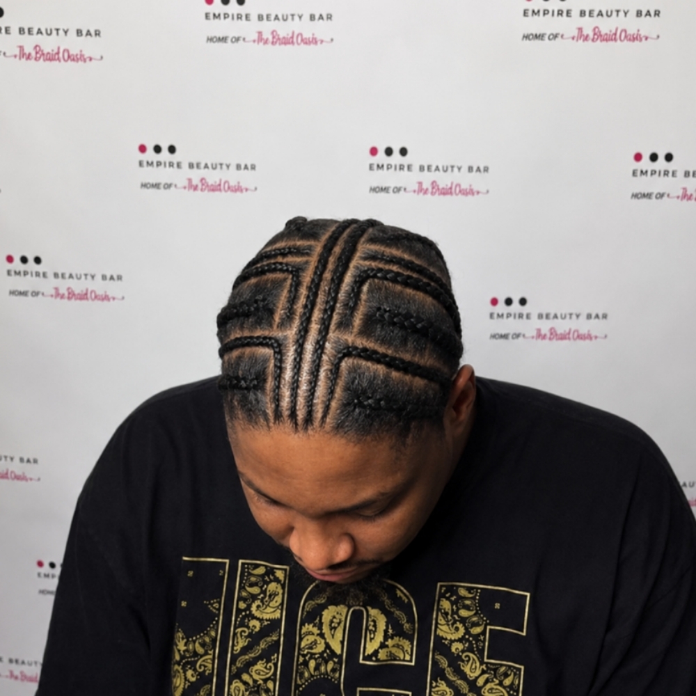 Freestyle Men’s Braids at Empire Beauty Bar in Cincinnati, OH