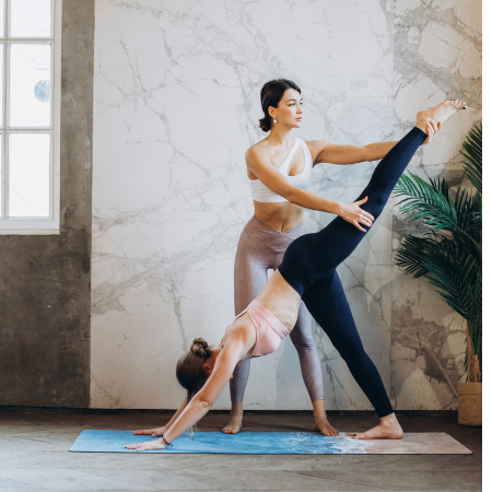 Private Yoga Session at Blowout + Breathe Studio in Tempe, AZ