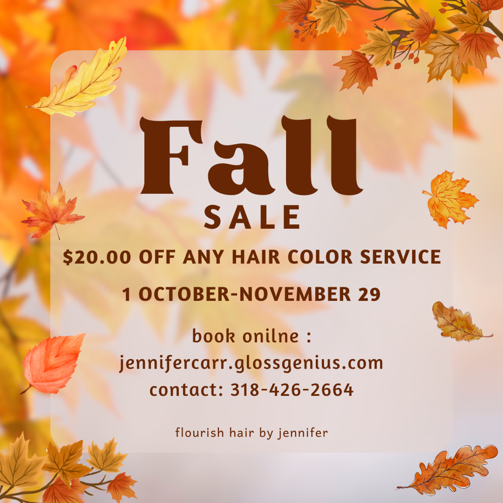 $20.00 off any color service