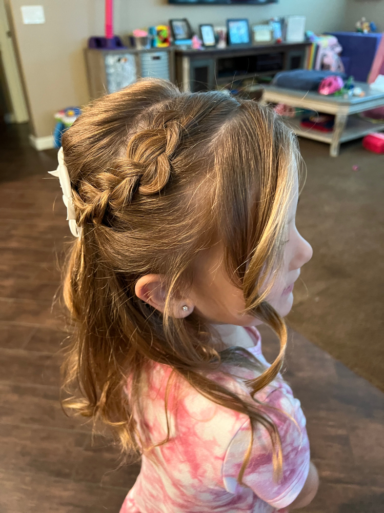 Flower Girl Hair (5yr And Under)