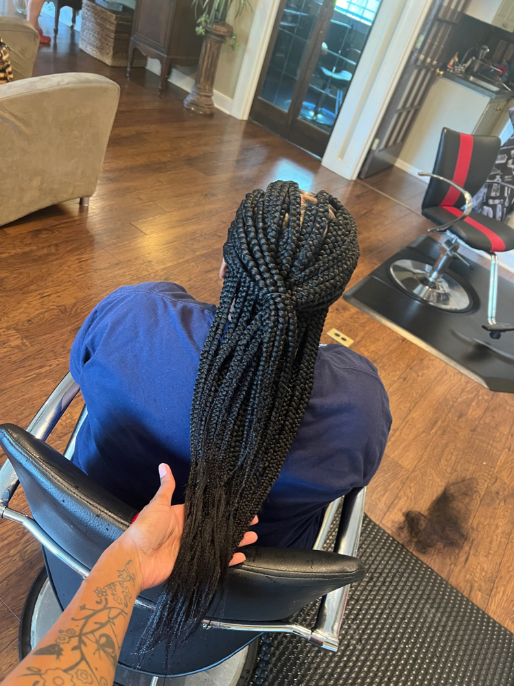 Regular Box Braids🌹