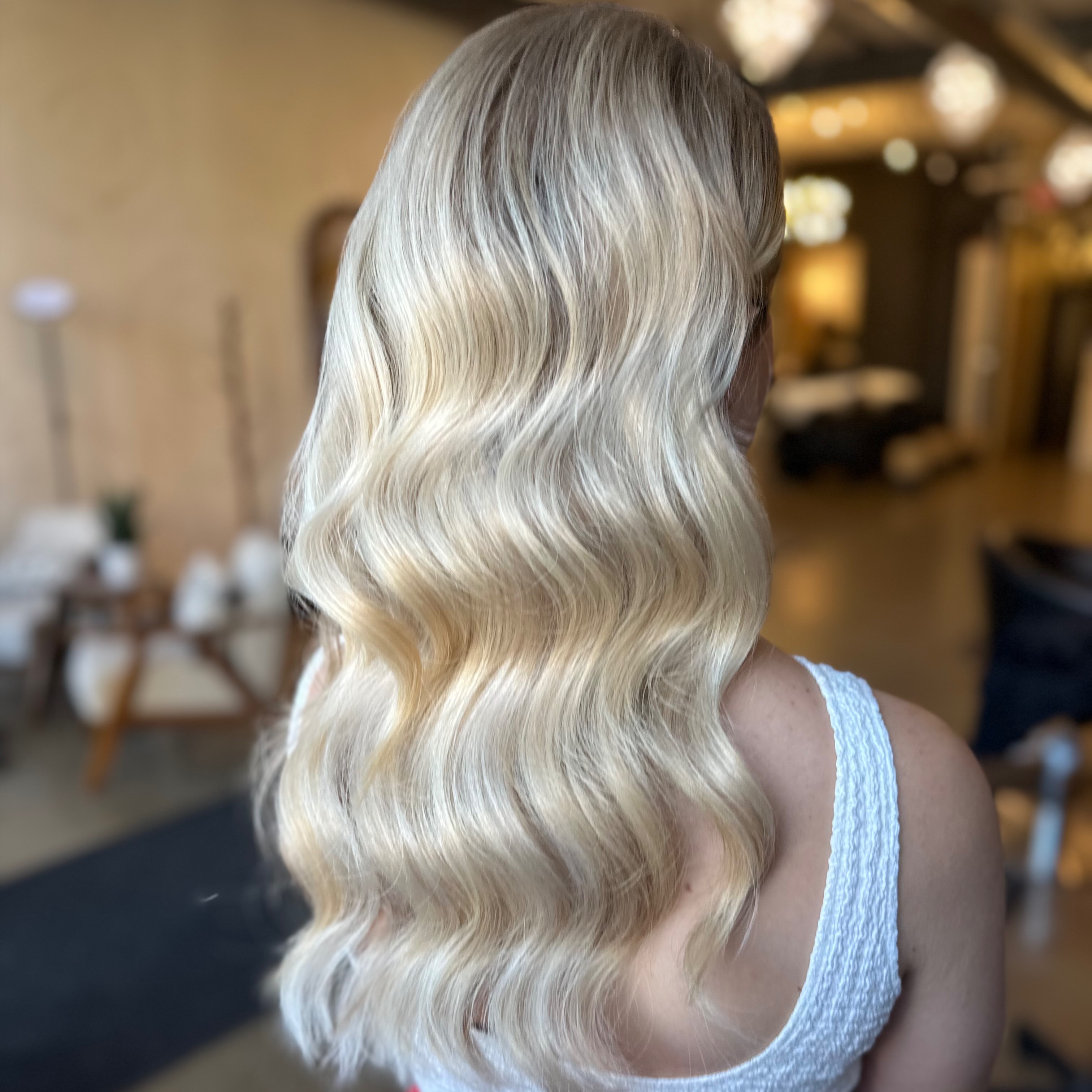 Bridal Hair Trial at Noel Jordan Beauty in Milwaukee, WI