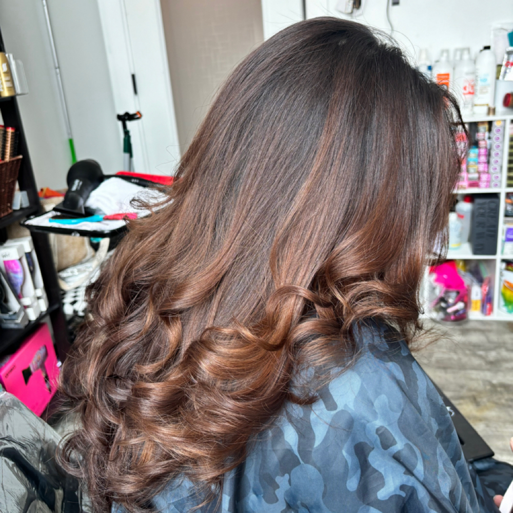 🎨 Balayage + K18 Treatment at Blades & Beauty LLC in College Park, MD