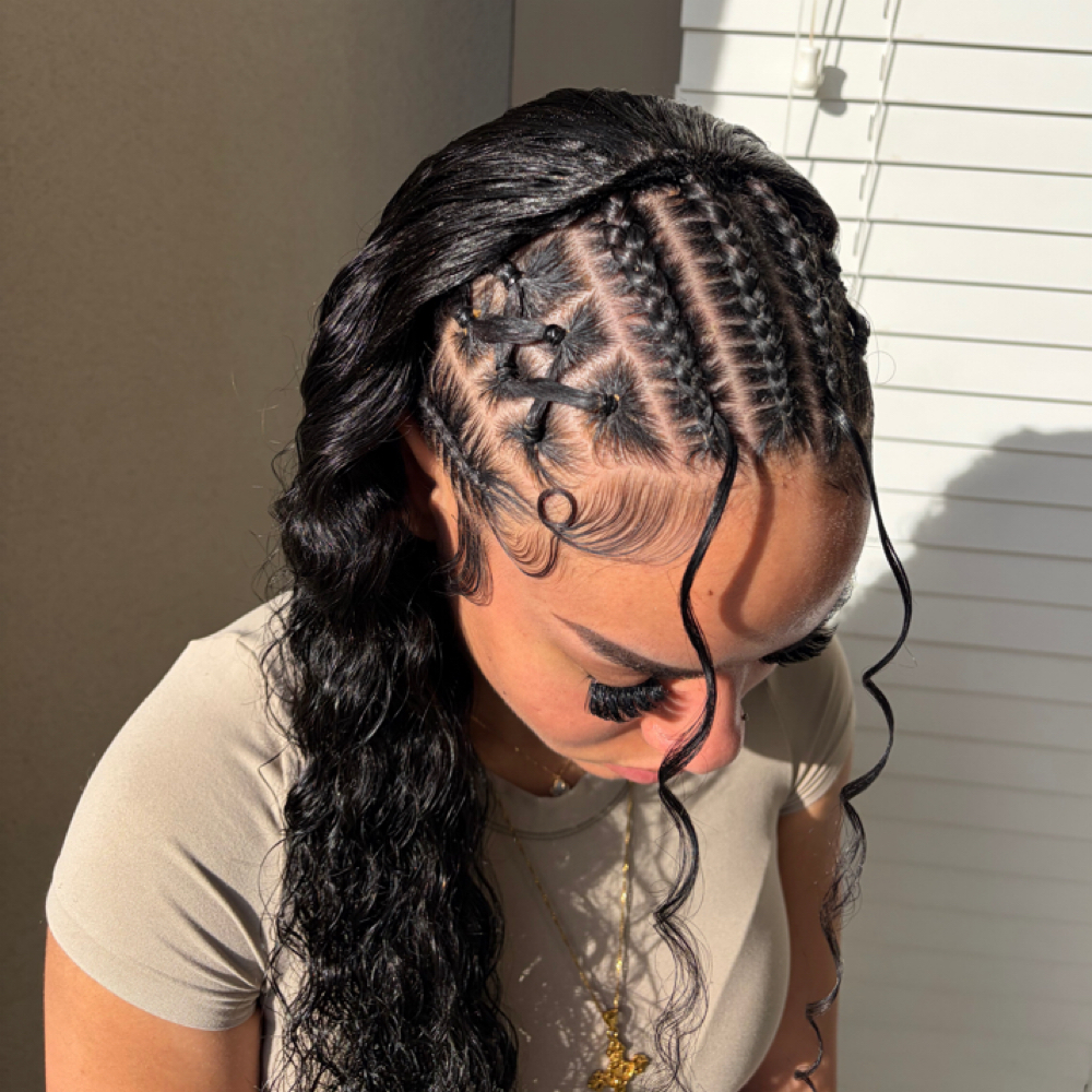 Fulani Quick Weave at Nile Beauty in Stonecrest, GA